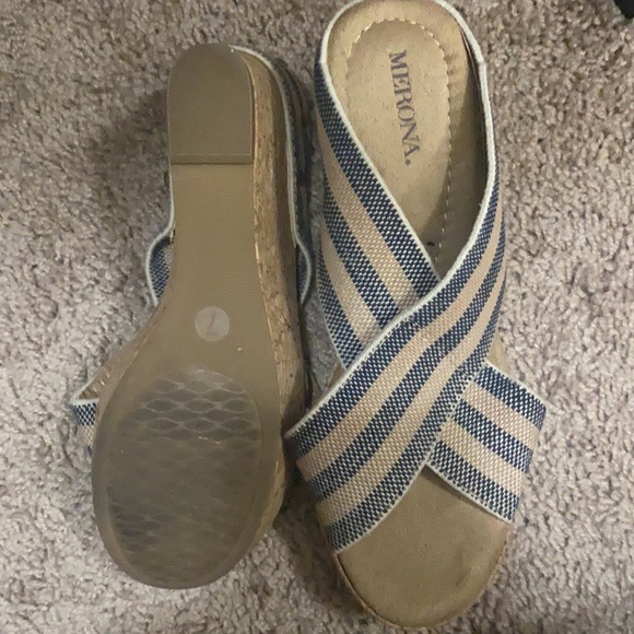 Merona Cork heel sandals - Picture 2 of 3